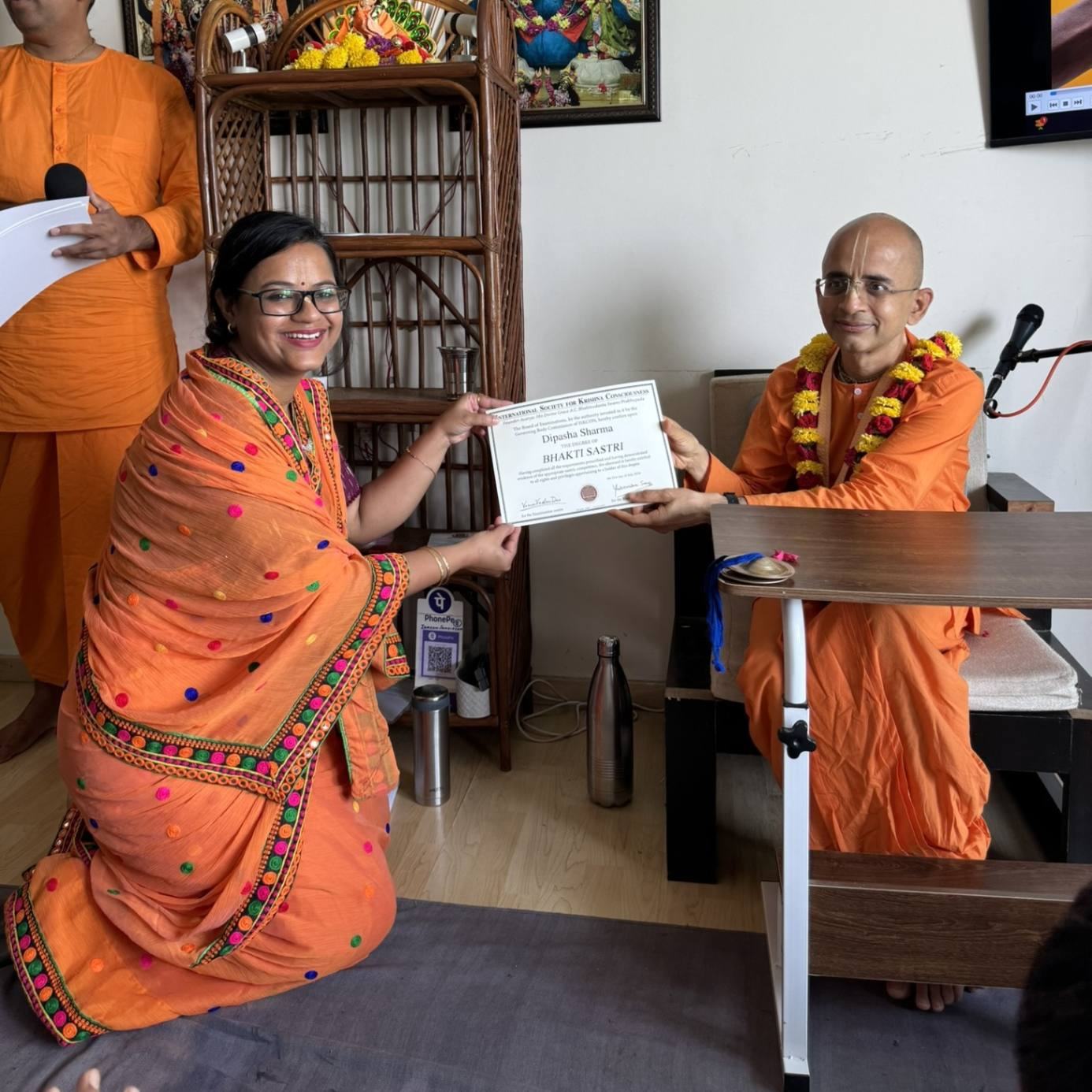 Bhakti Shastri felicitation