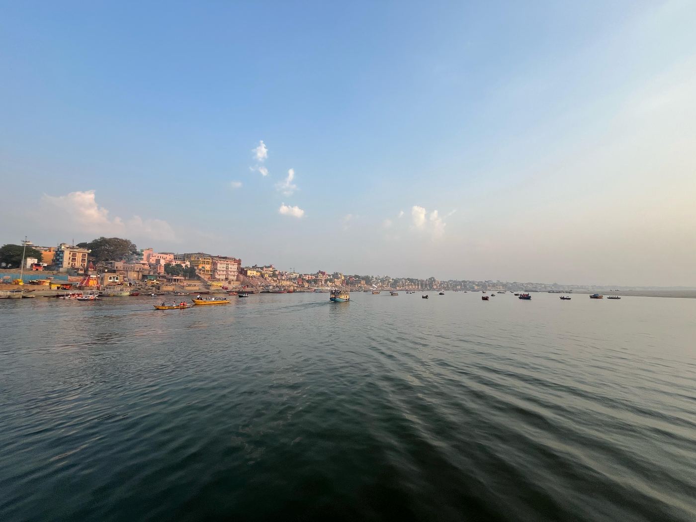 River view during an Evolve Pune yatra