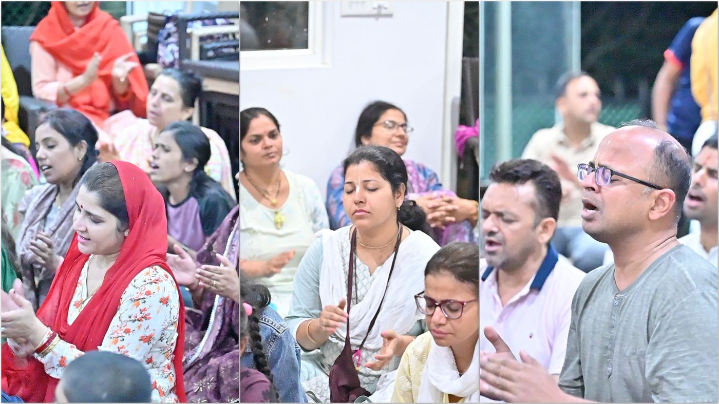 Janmashtami kirtan celebration at ISKCON Hinjewadi